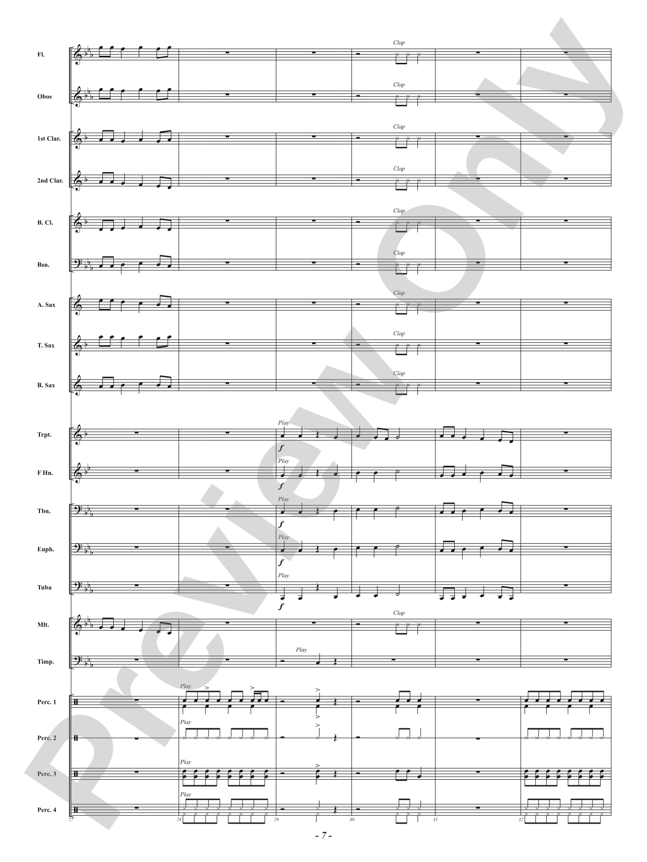 Alpha Dog: Concert Band Conductor Score & Parts