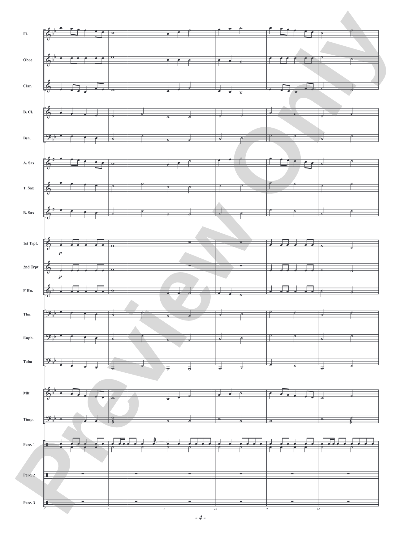 A Rocket to the Sun: Concert Band Conductor Score & Parts
