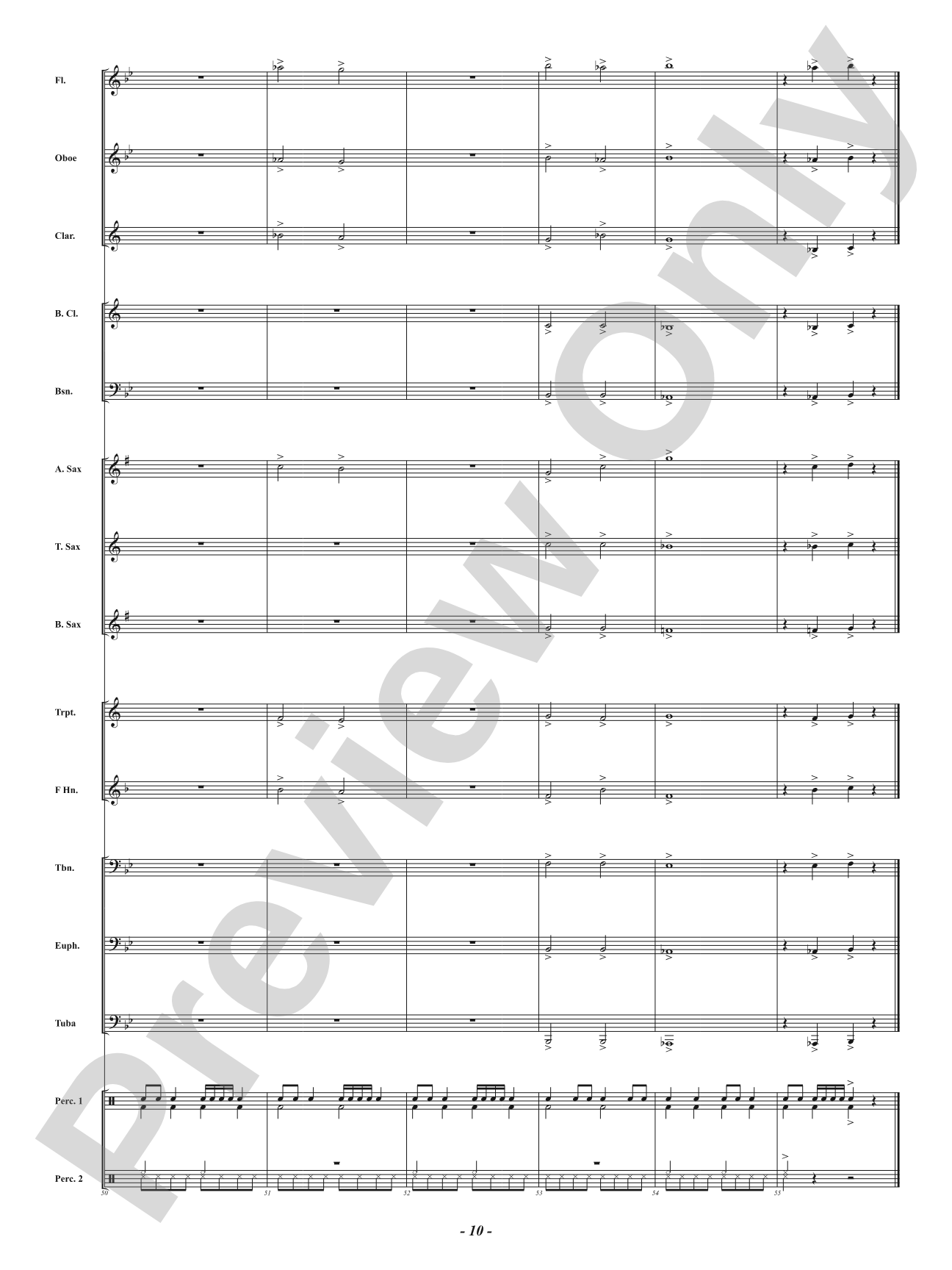 Journey of the Magi: Concert Band Conductor Score & Parts
