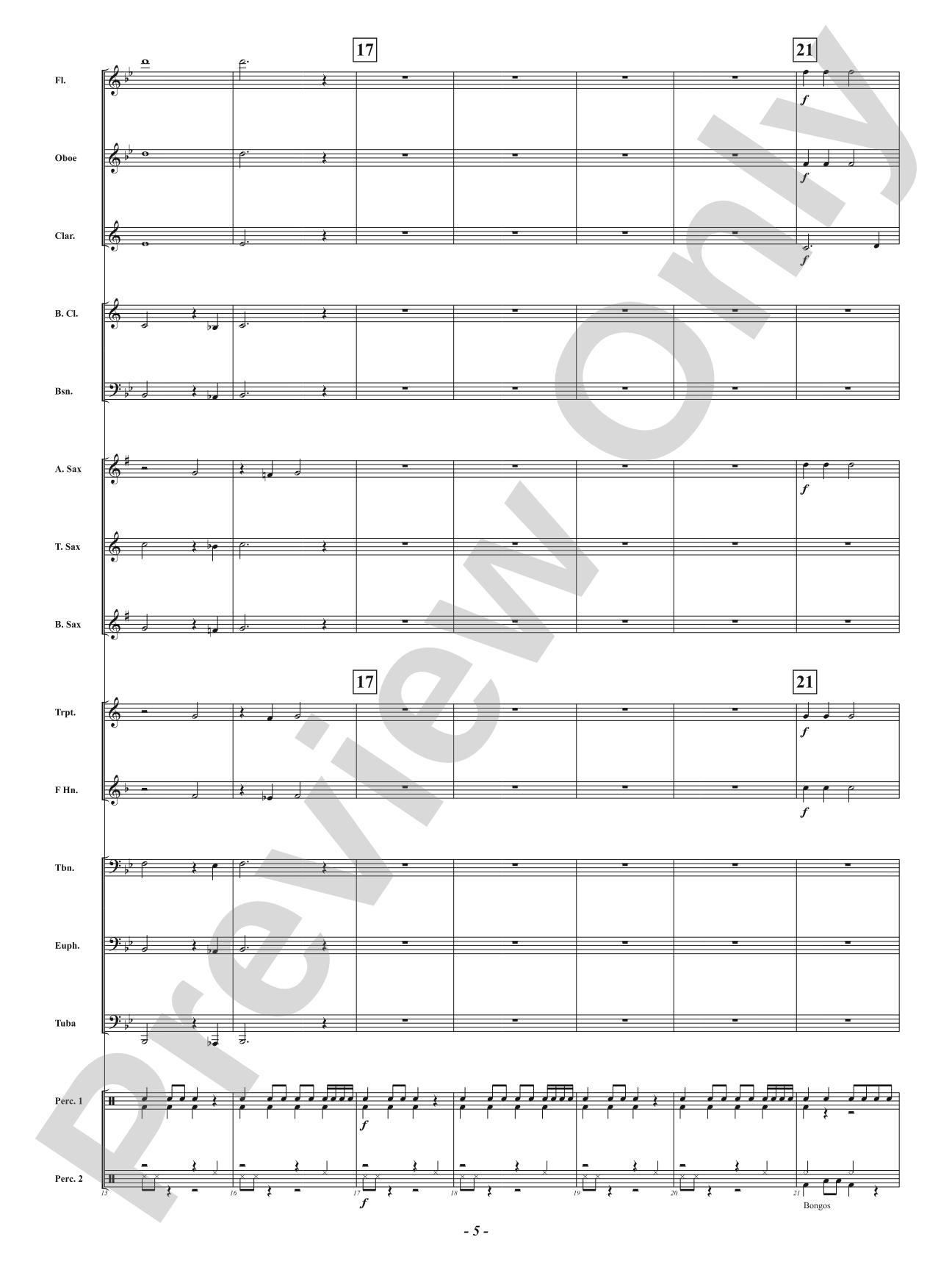Journey of the Magi: Concert Band Conductor Score & Parts