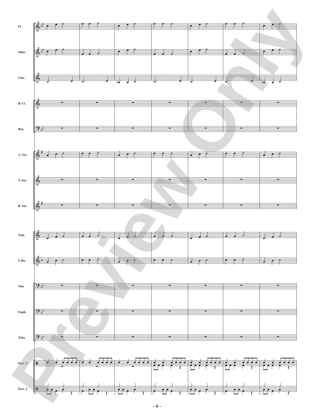 Journey of the Magi: Concert Band Conductor Score & Parts