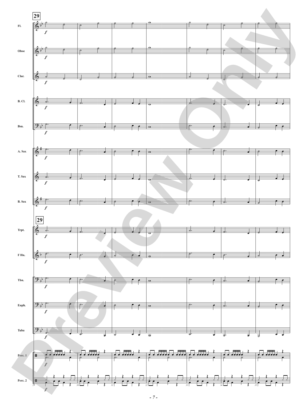 Journey of the Magi: Concert Band Conductor Score & Parts