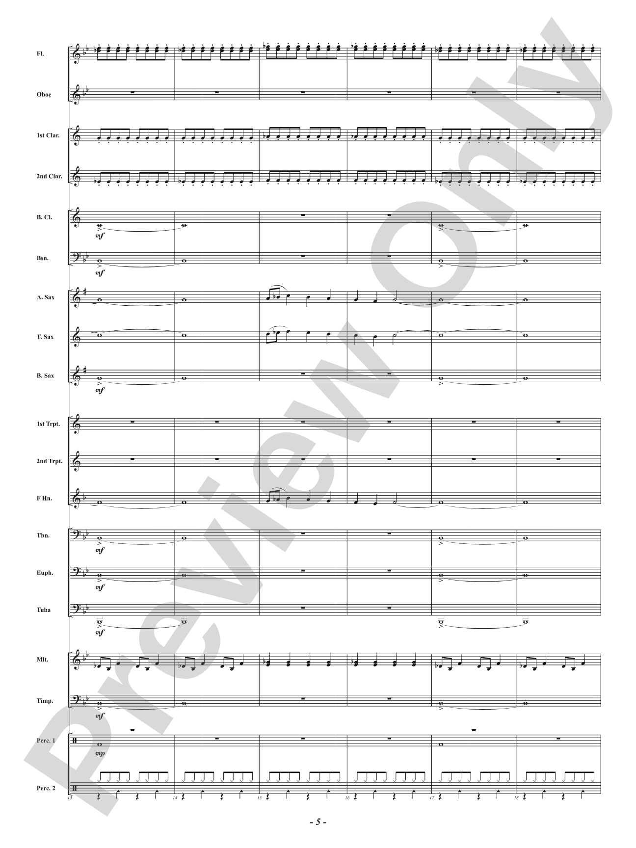 A Minor Holiday Celebration: Concert Band Conductor Score & Parts