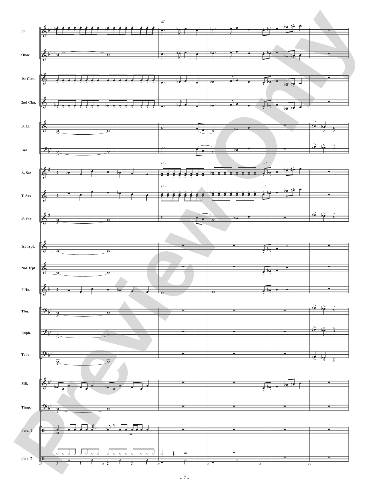 A Minor Holiday Celebration: Concert Band Conductor Score & Parts