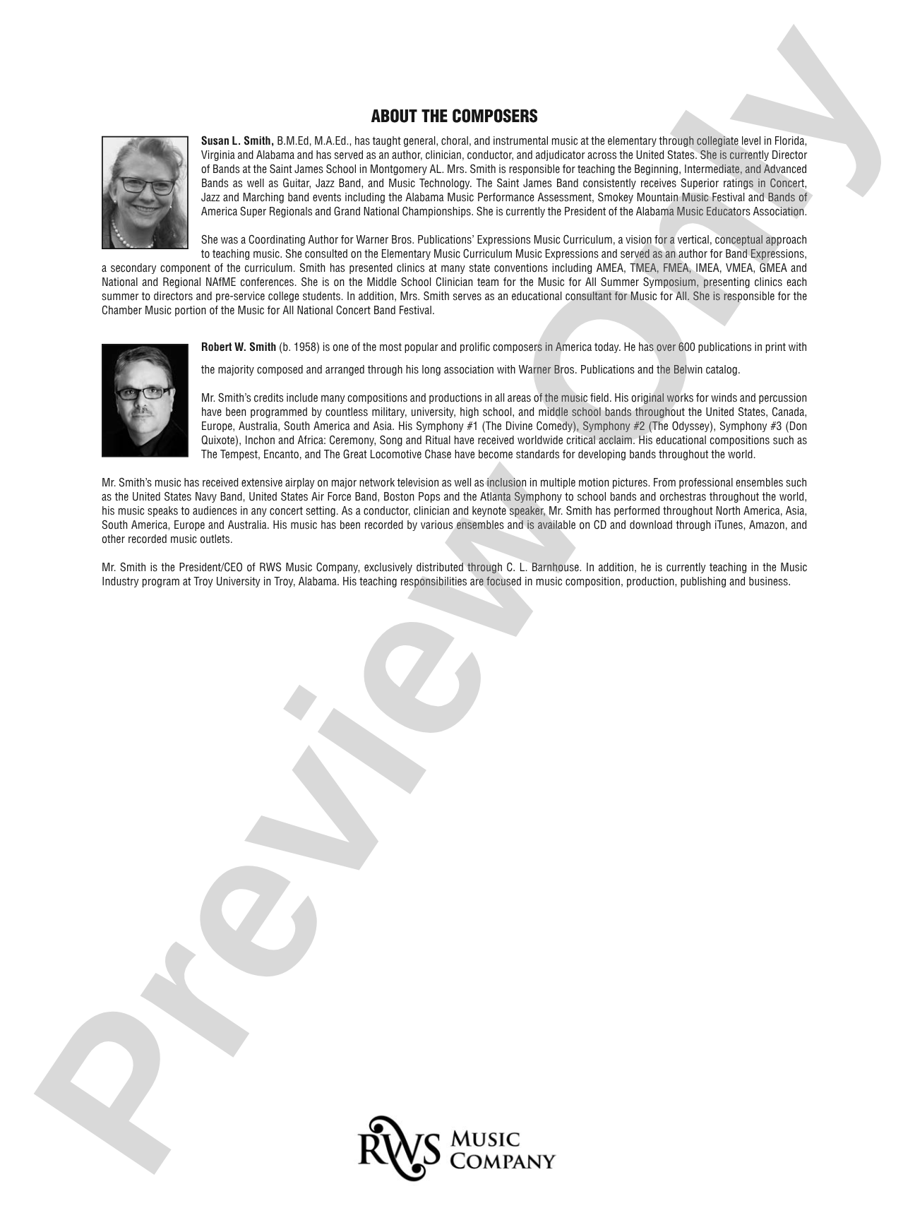 Beginning Band Warm-Up: Concert Band Conductor Score & Parts