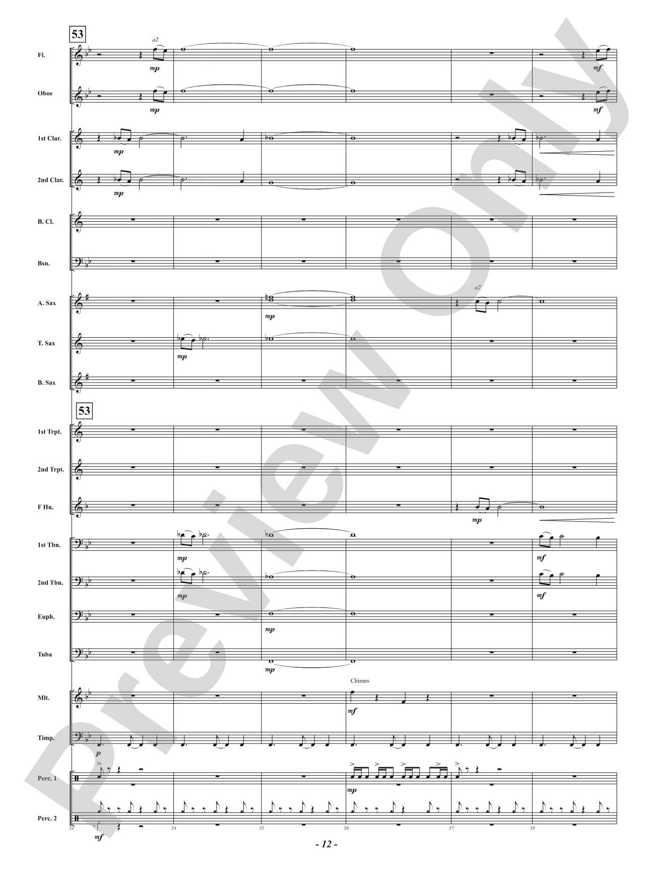 Across Illuminated Skies: Concert Band Conductor Score & Parts