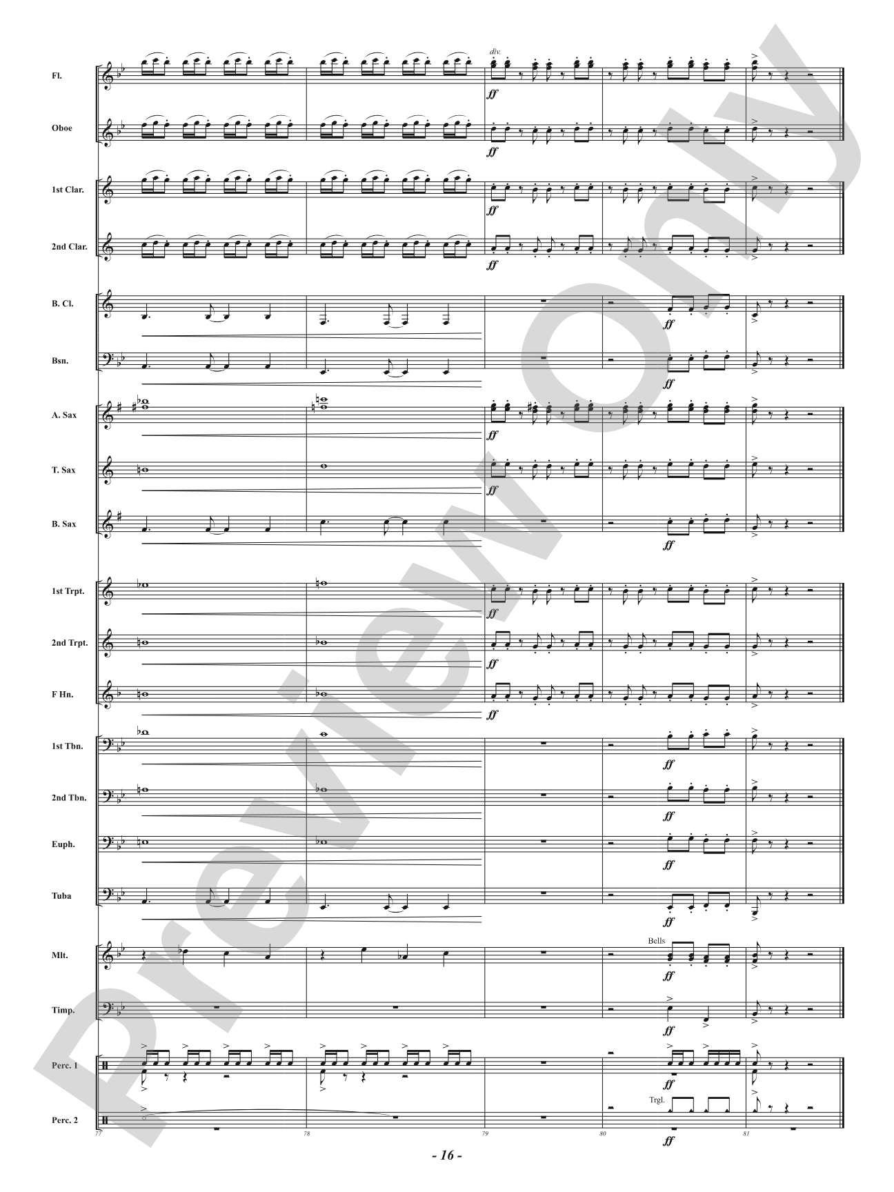 Across Illuminated Skies: Concert Band Conductor Score & Parts