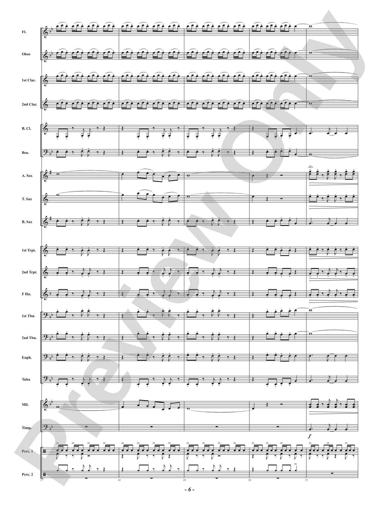 Across Illuminated Skies: Concert Band Conductor Score & Parts