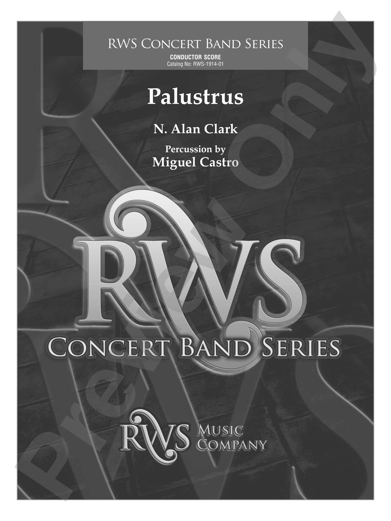 Palustrus: Concert Band Conductor Score & Parts