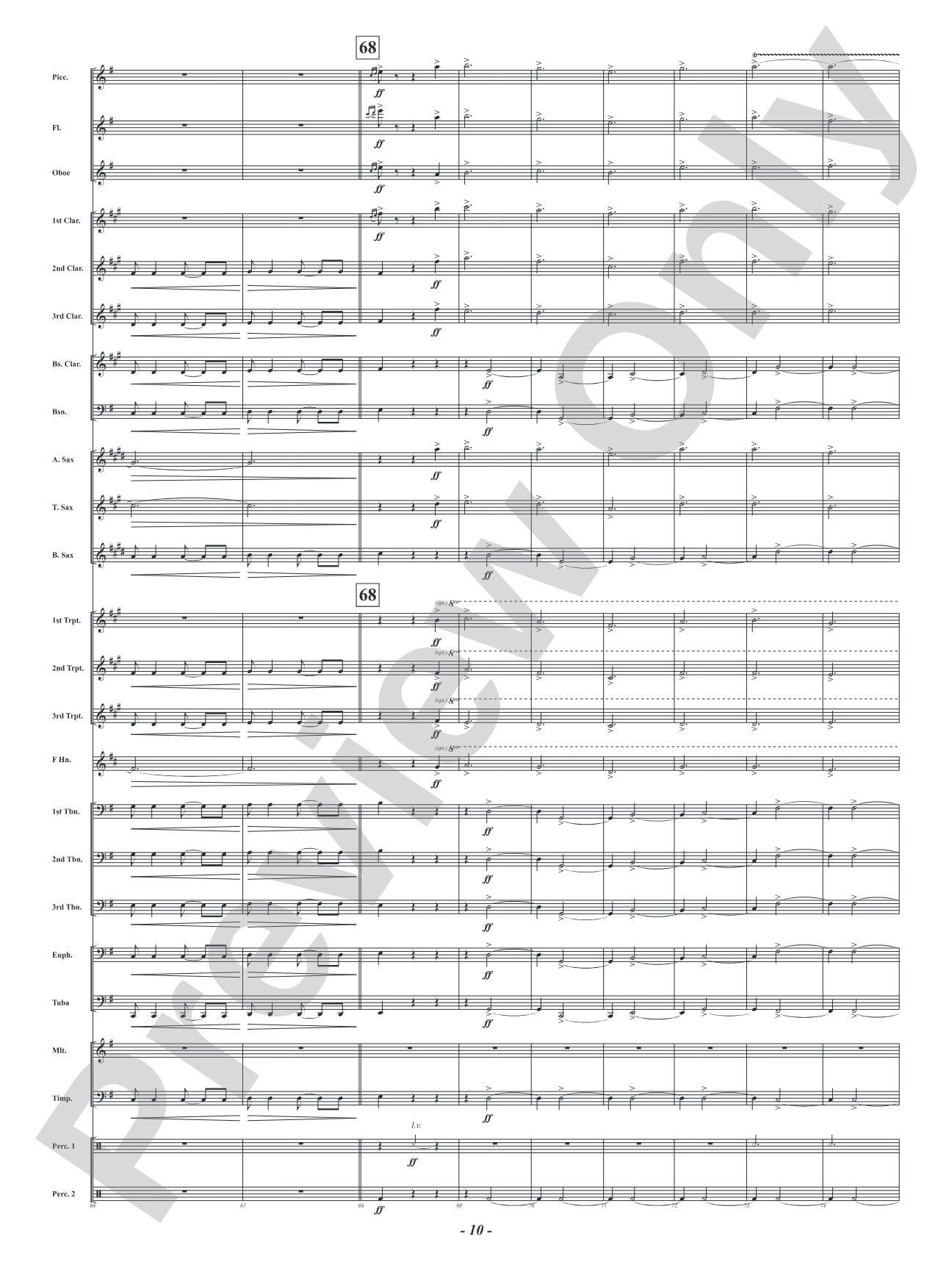 O Come, O Come Emmanuel: Concert Band Conductor Score & Parts