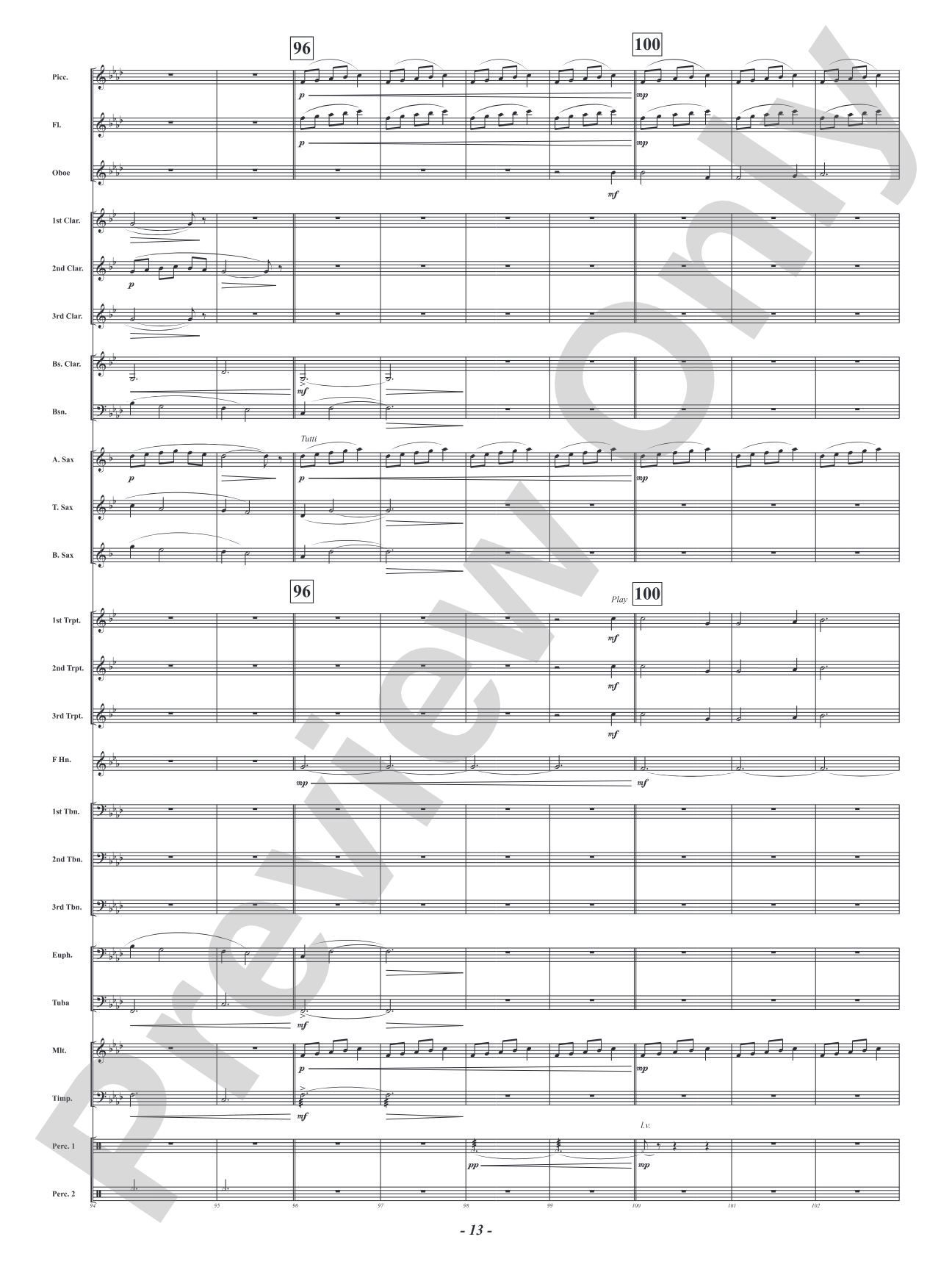 O Come, O Come Emmanuel: Concert Band Conductor Score & Parts