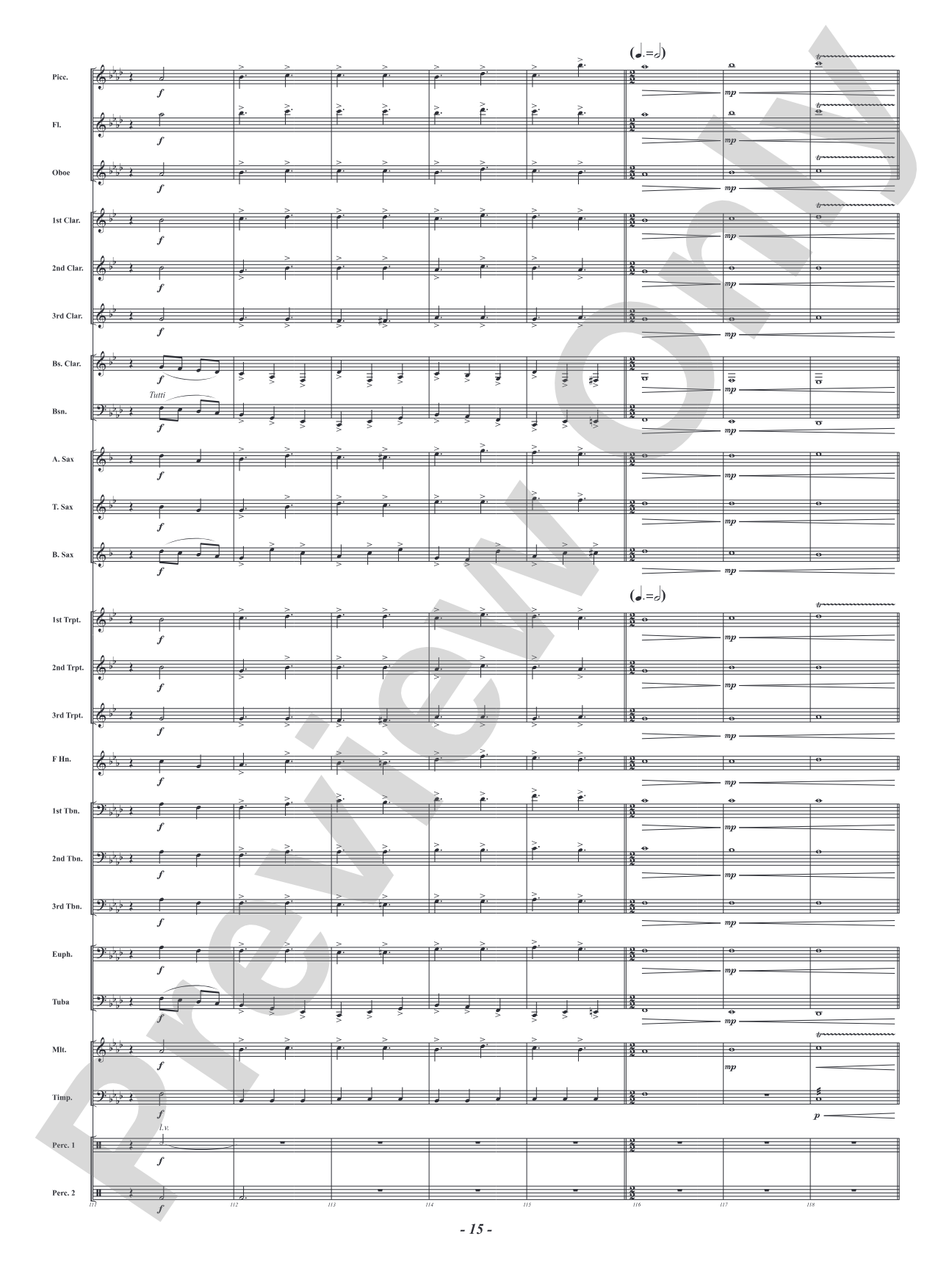 O Come, O Come Emmanuel: Concert Band Conductor Score & Parts