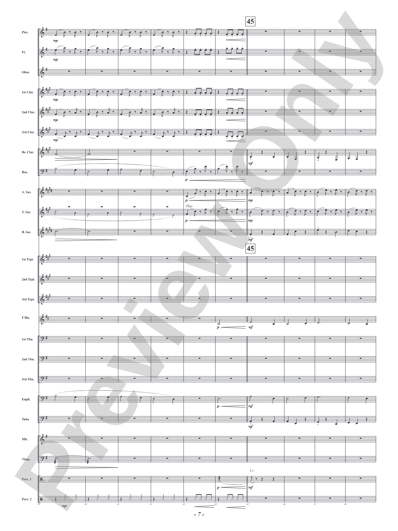 O Come, O Come Emmanuel: Concert Band Conductor Score & Parts