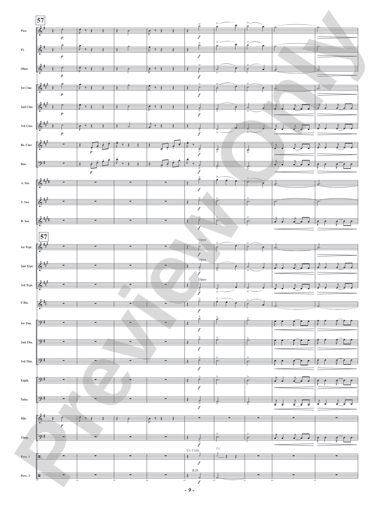 O Come, O Come Emmanuel: Concert Band Conductor Score & Parts