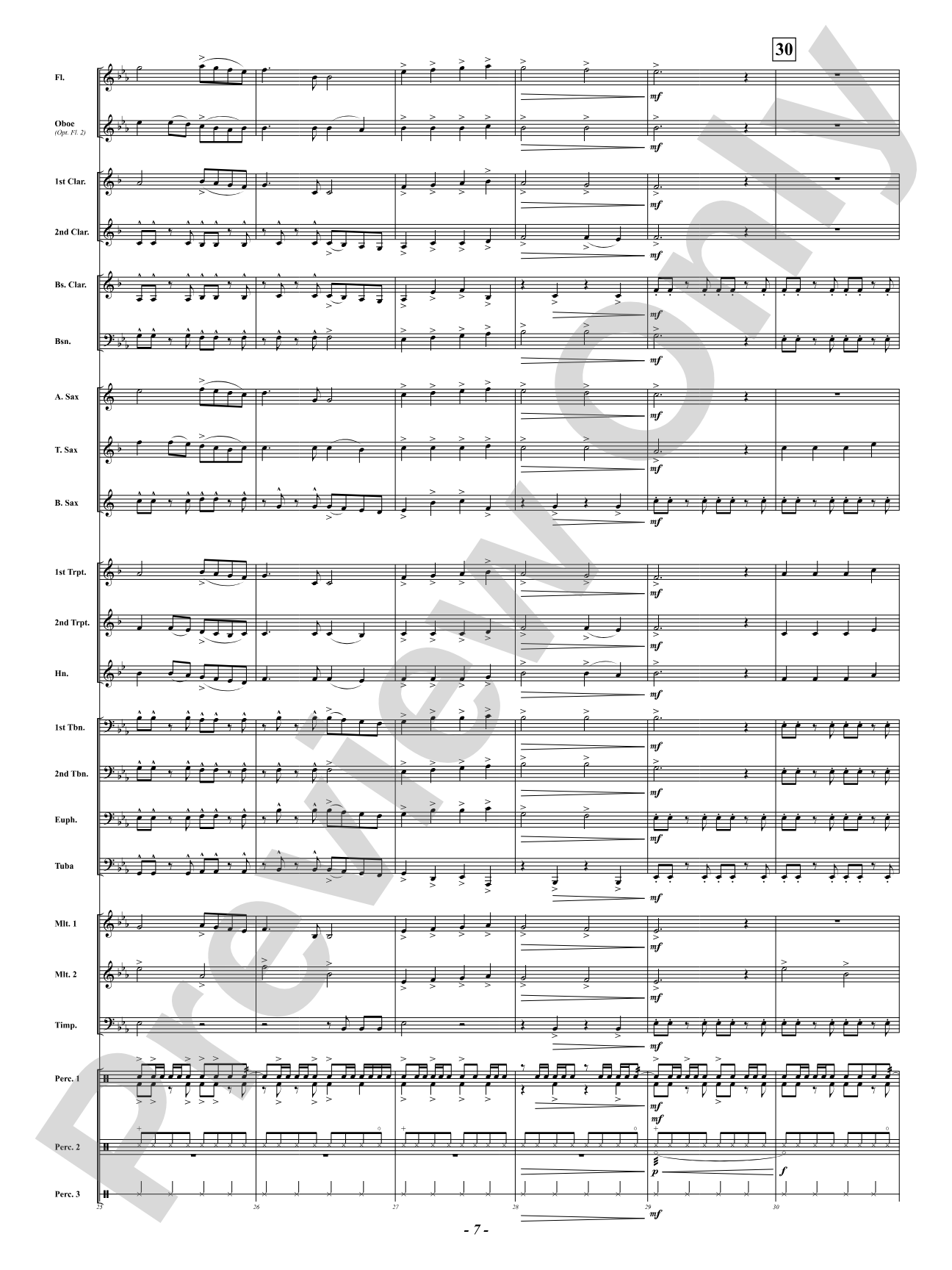 Angels We Have Heard On High: Concert Band Conductor Score & Parts