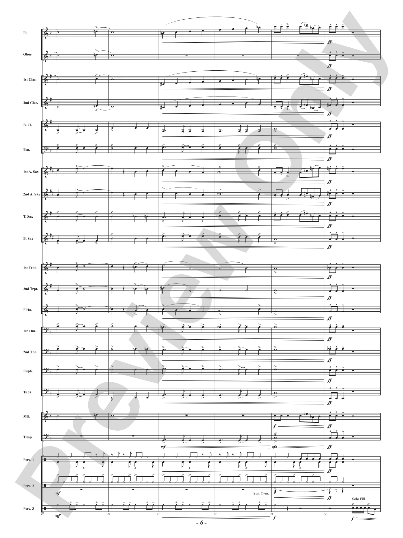 Santa's Workshop Samba: Concert Band Conductor Score & Parts