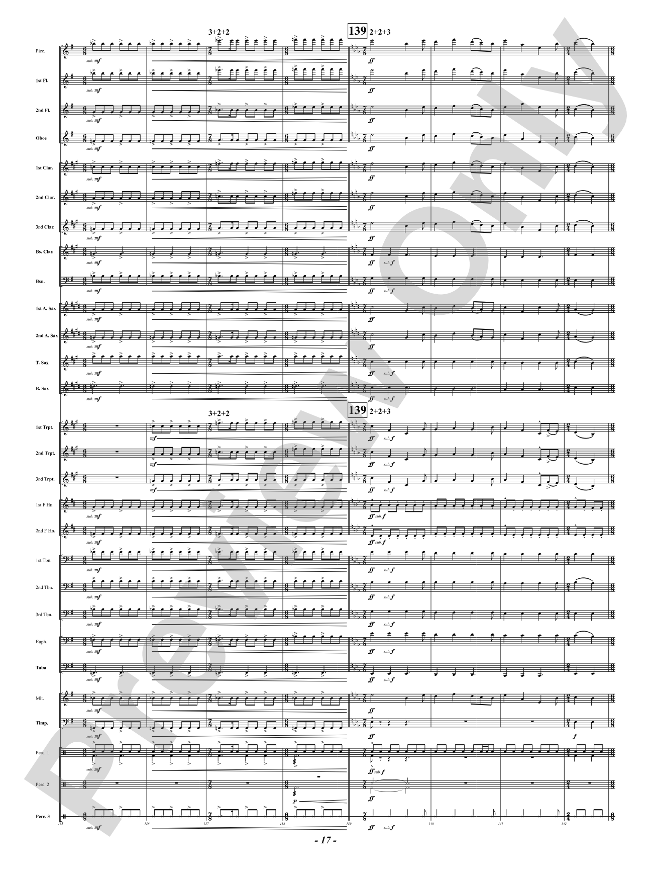 Courage Undaunted: Concert Band Conductor Score & Parts
