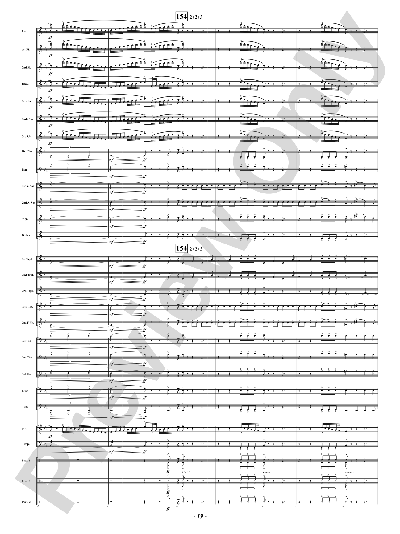 Courage Undaunted: Concert Band Conductor Score & Parts