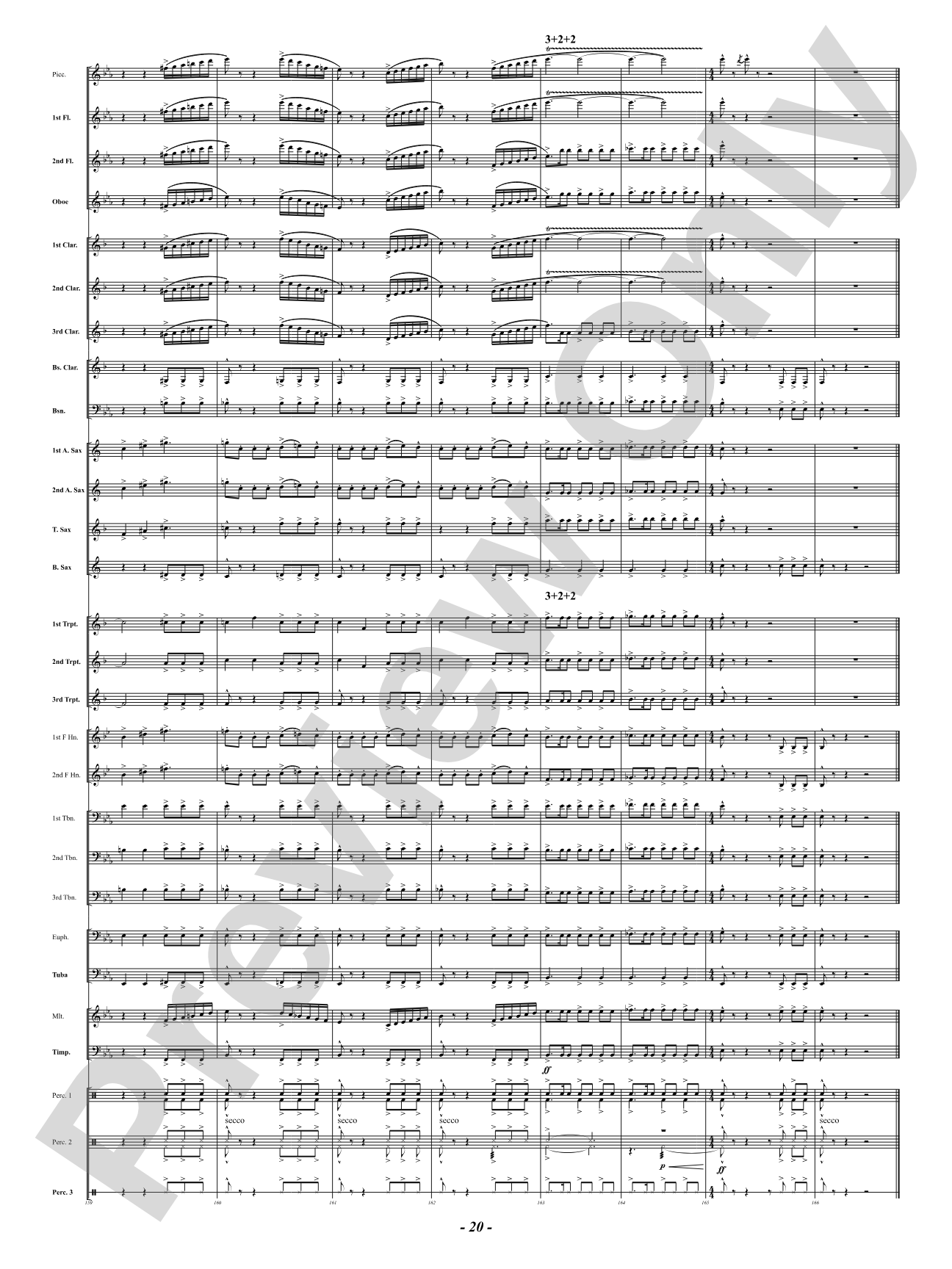Courage Undaunted: Concert Band Conductor Score & Parts