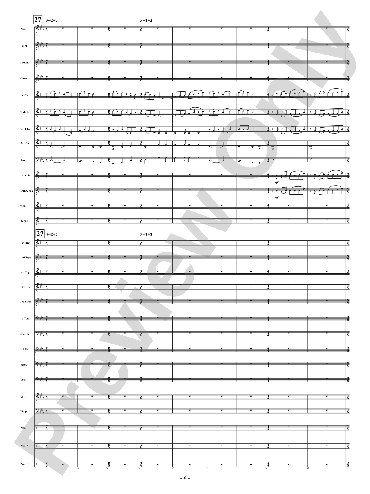 Courage Undaunted: Concert Band Conductor Score & Parts