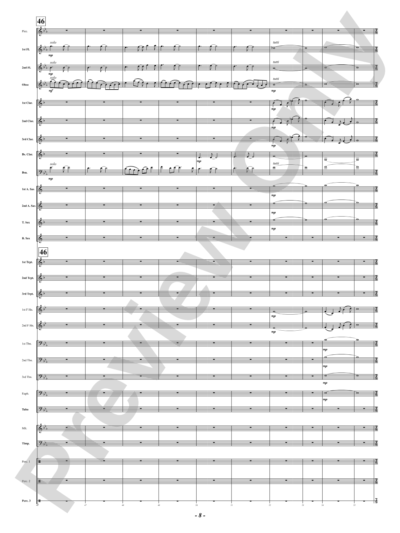 Courage Undaunted: Concert Band Conductor Score & Parts