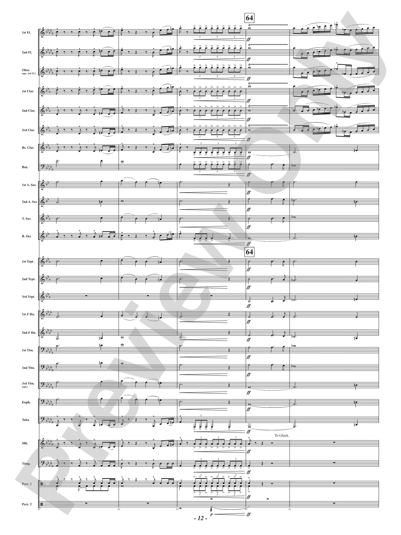 Almighty Hand - God of Our Fathers: Concert Band Conductor Score & Parts
