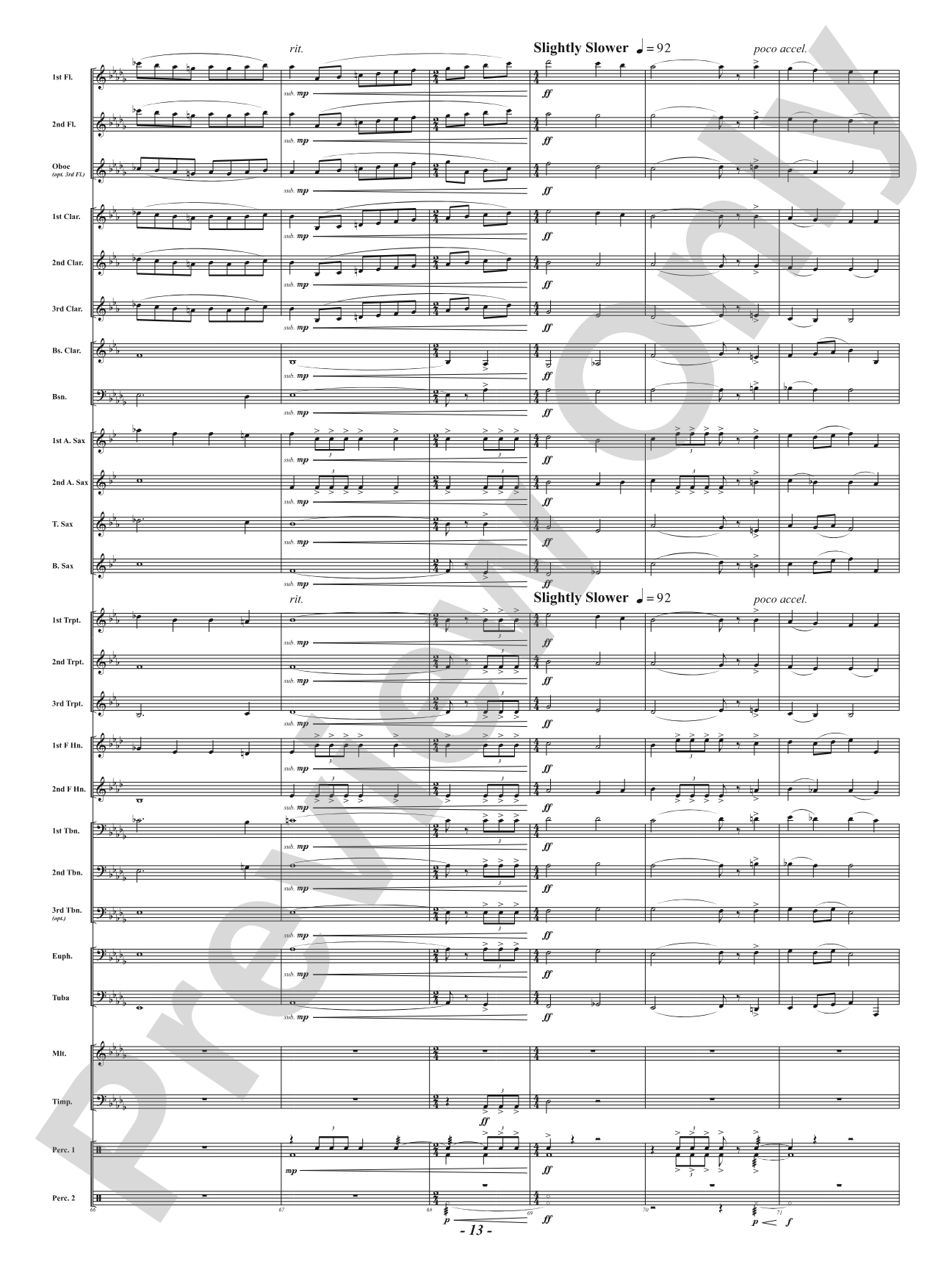 Almighty Hand - God of Our Fathers: Concert Band Conductor Score & Parts
