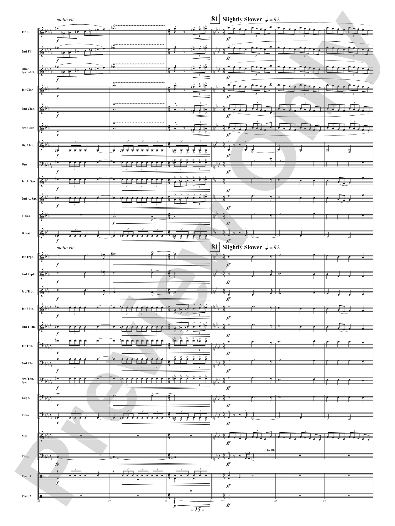 Almighty Hand - God of Our Fathers: Concert Band Conductor Score & Parts