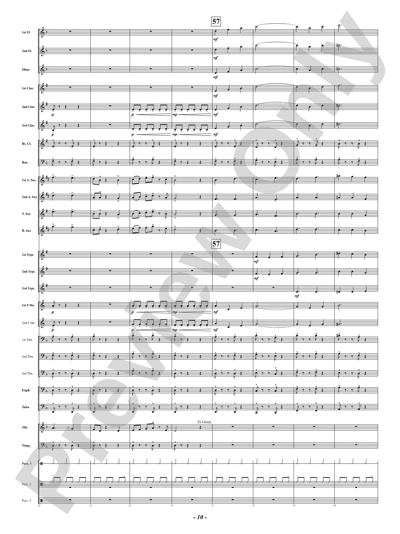 We Three Kings: Concert Band Conductor Score & Parts
