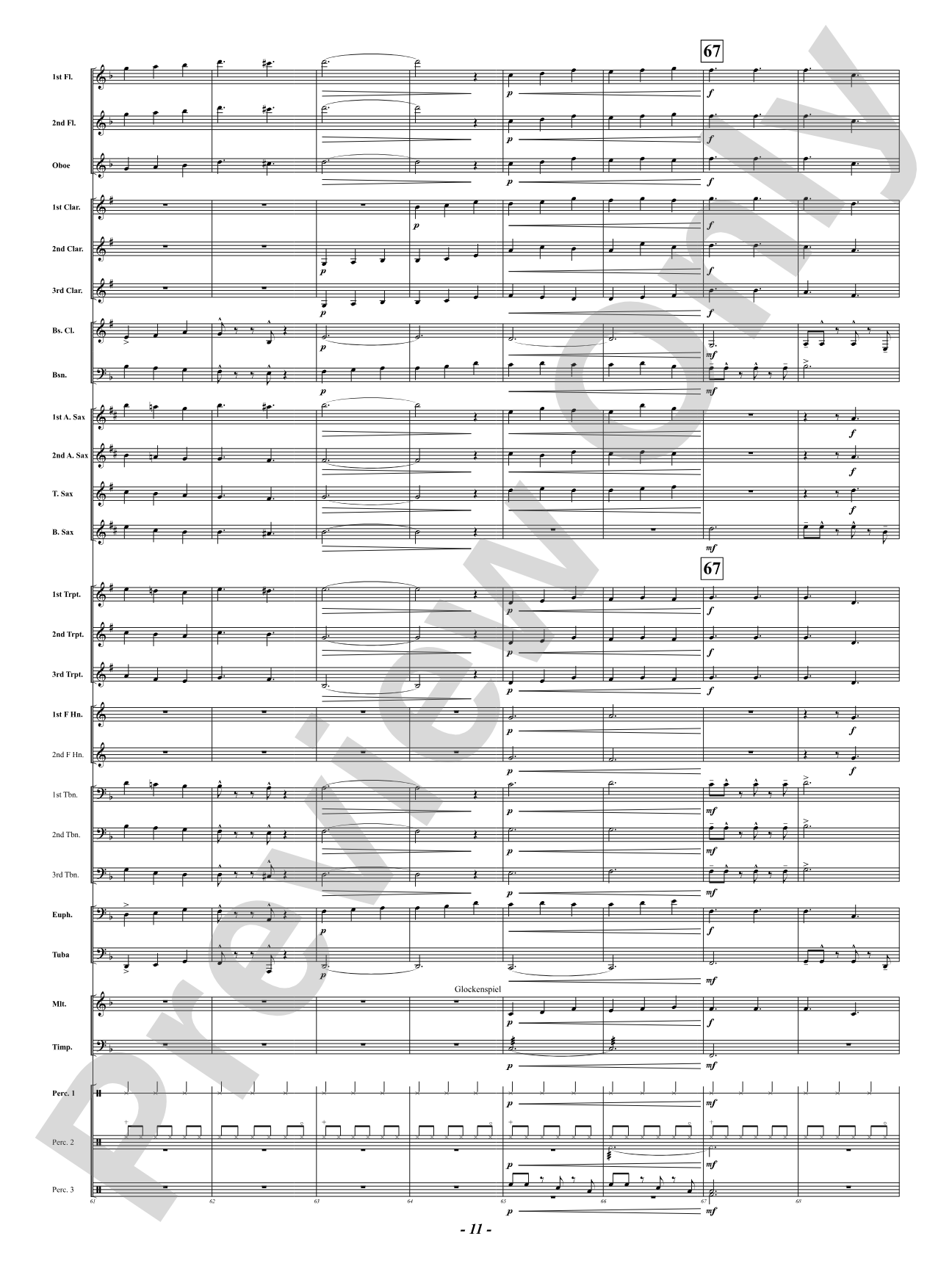 We Three Kings: Concert Band Conductor Score & Parts