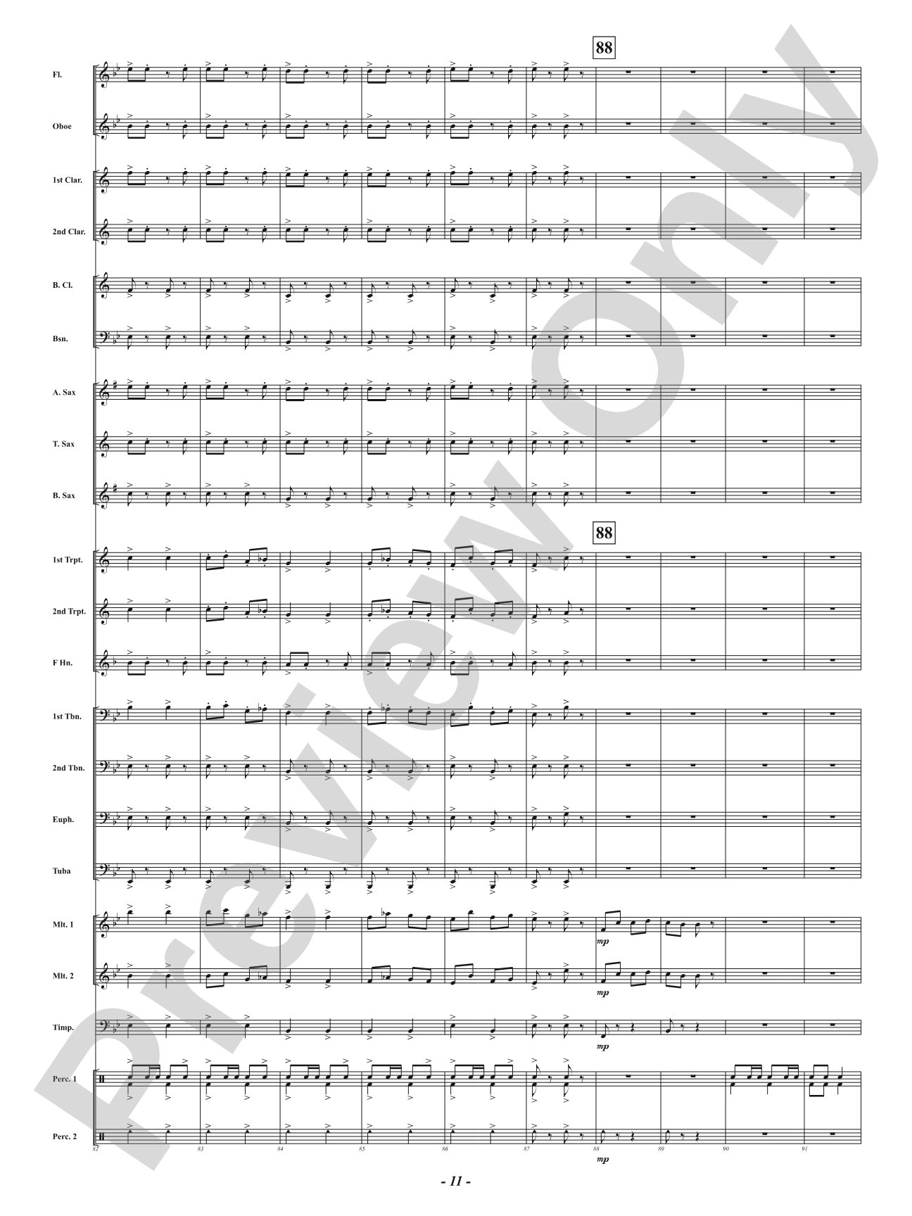 Infernal Galop - From <i>Orpheus in the Underworld</i>: Concert Band Conductor Score & Parts