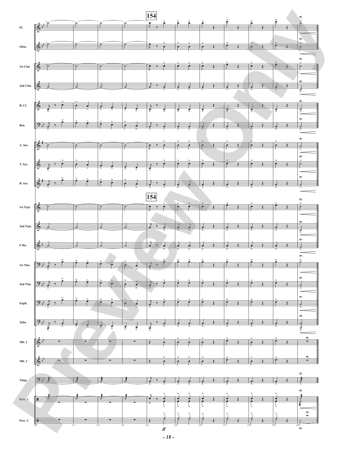 Infernal Galop - From <i>Orpheus in the Underworld</i>: Concert Band Conductor Score & Parts