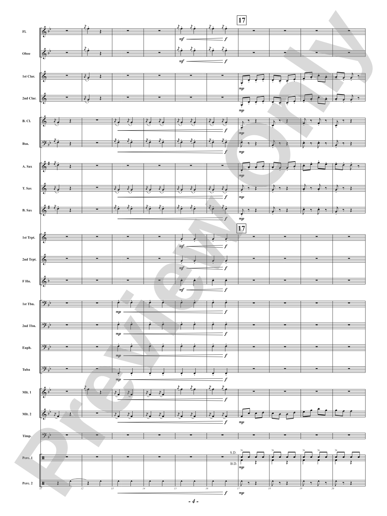 Infernal Galop - From <i>Orpheus in the Underworld</i>: Concert Band Conductor Score & Parts