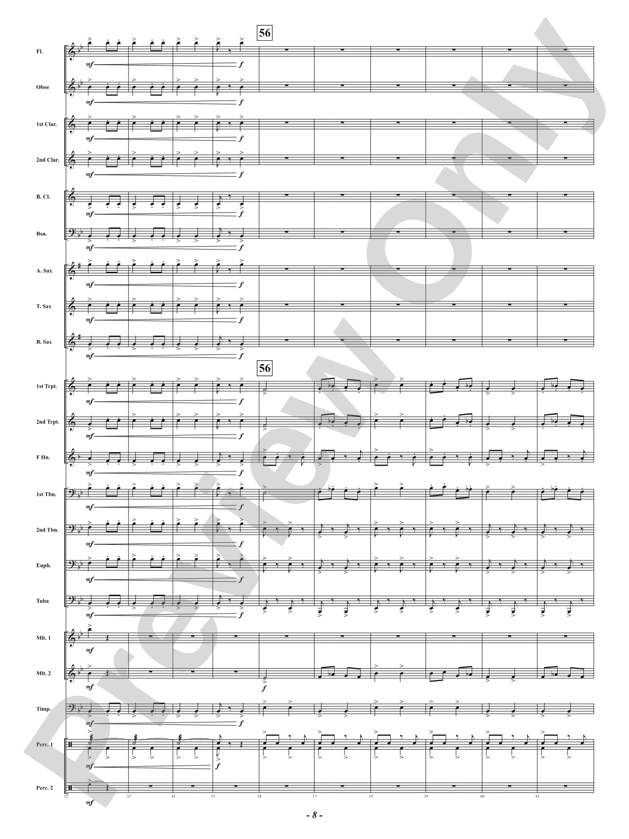 Infernal Galop - From <i>Orpheus in the Underworld</i>: Concert Band Conductor Score & Parts