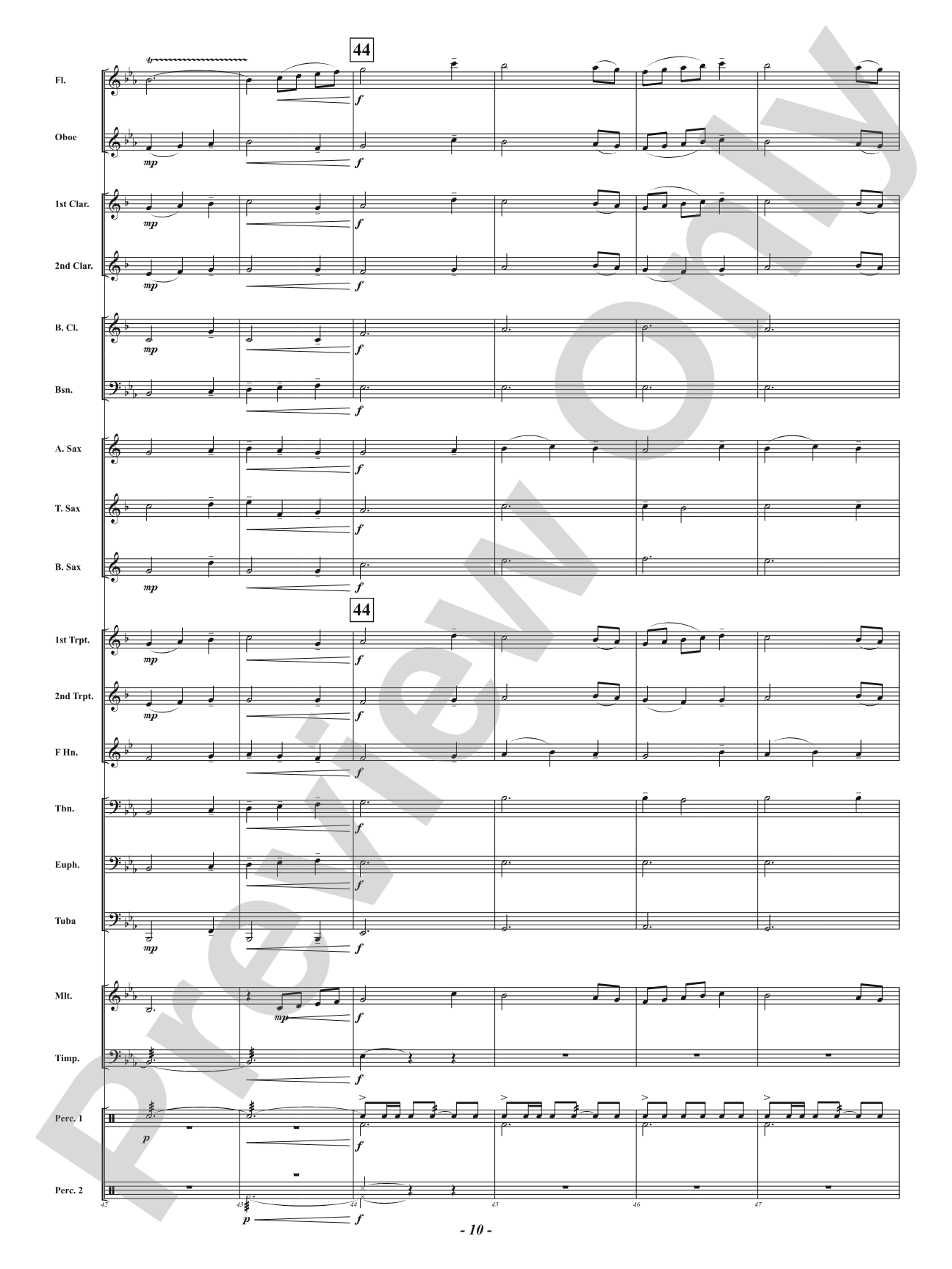 Afterlight: Concert Band Conductor Score & Parts
