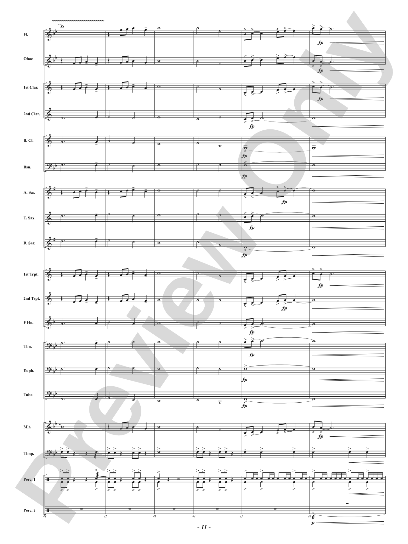 Talon: Concert Band Conductor Score & Parts