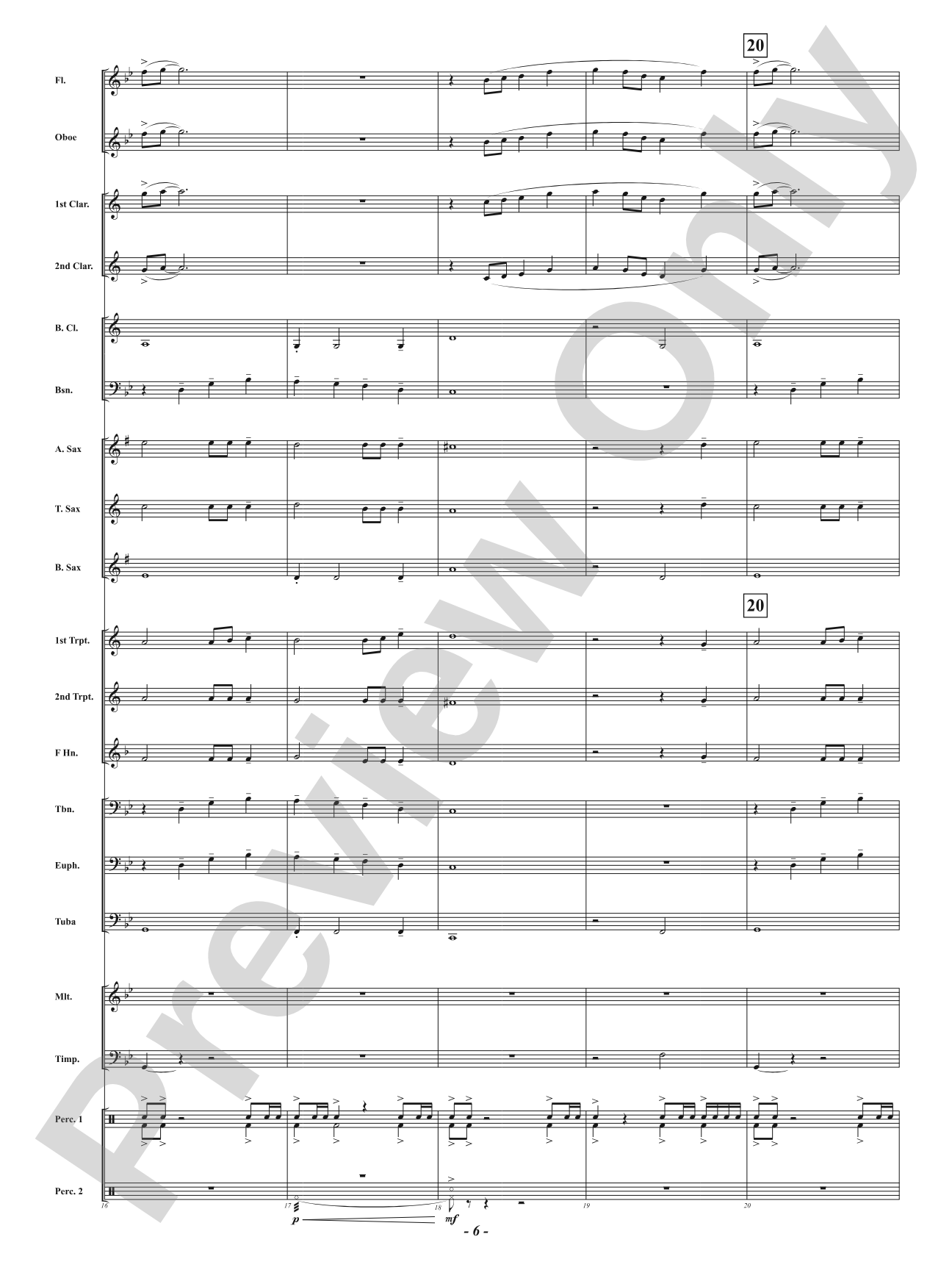 Talon: Concert Band Conductor Score & Parts