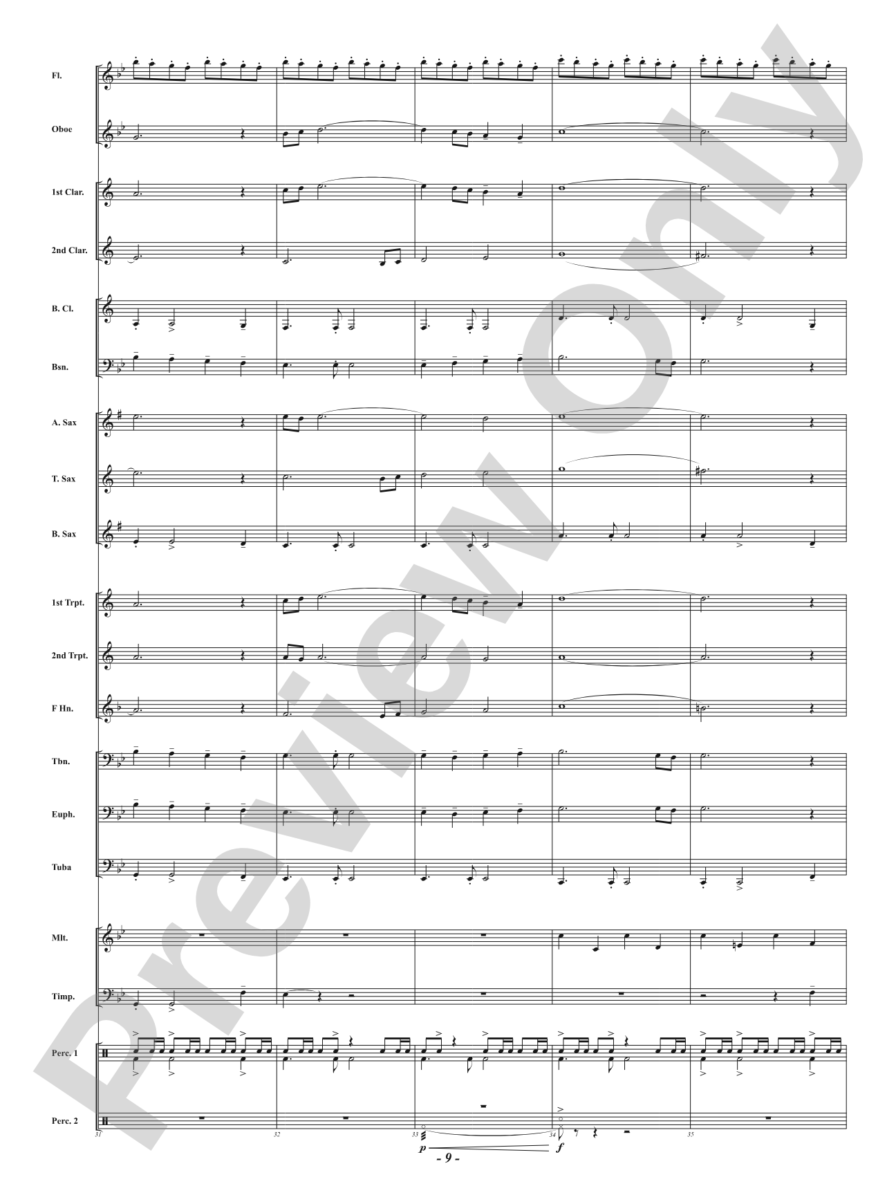 Talon: Concert Band Conductor Score & Parts