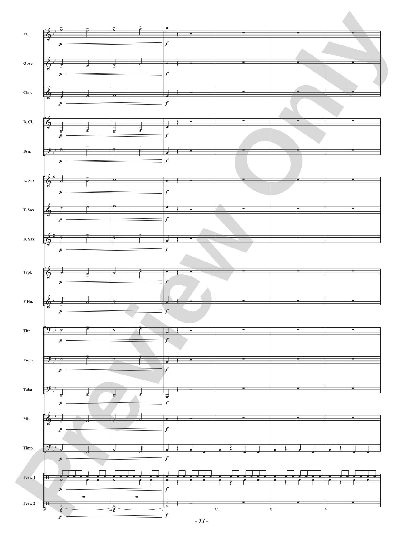Inspiritus Overture: Concert Band Conductor Score & Parts