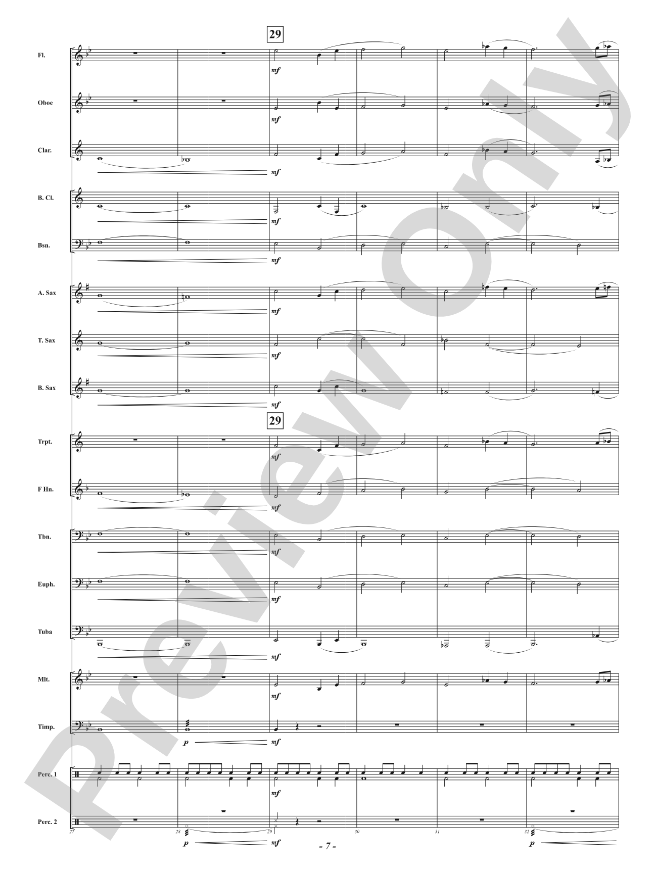Inspiritus Overture: Concert Band Conductor Score & Parts
