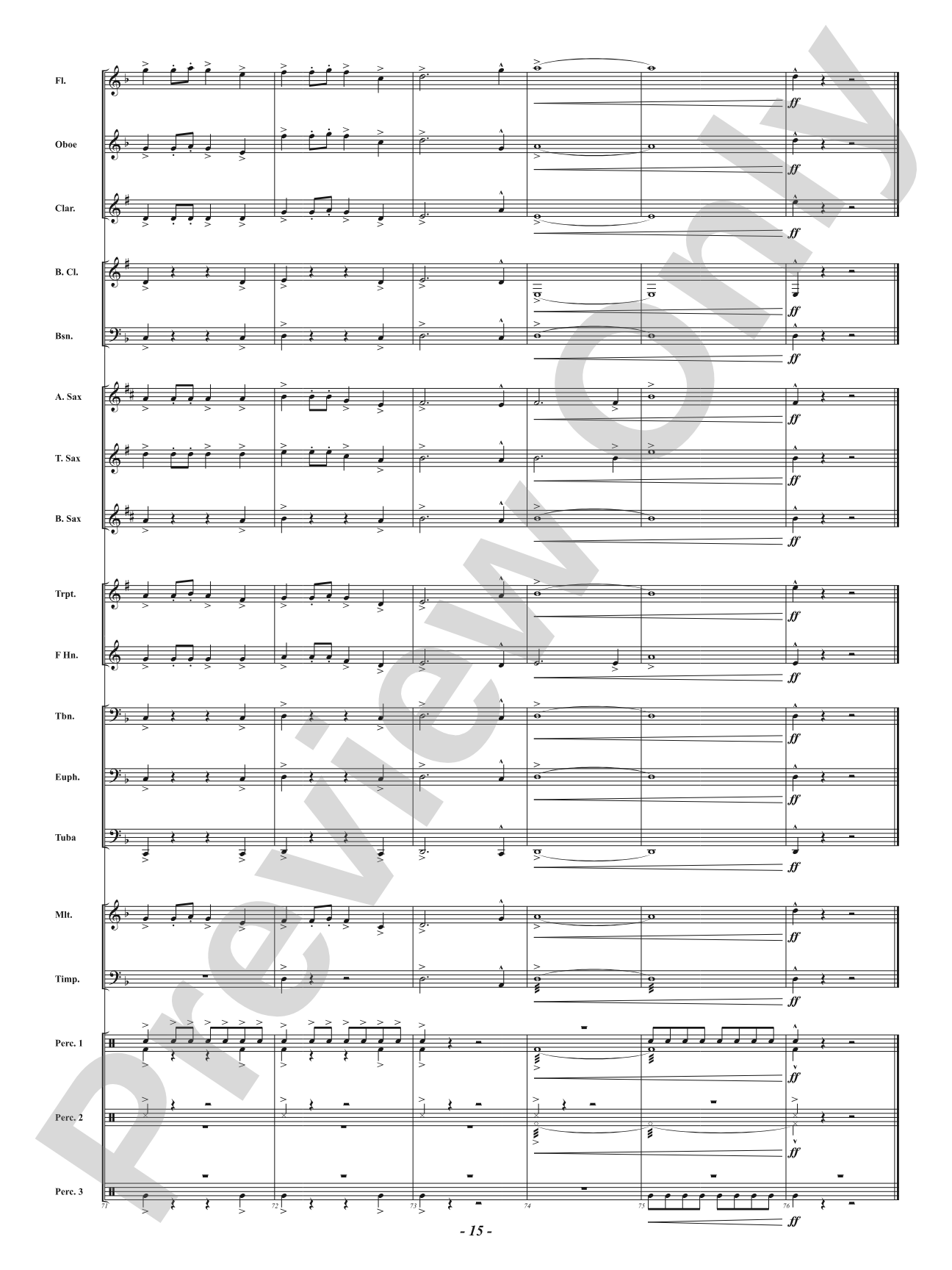 Storm Chaser: Concert Band Conductor Score & Parts