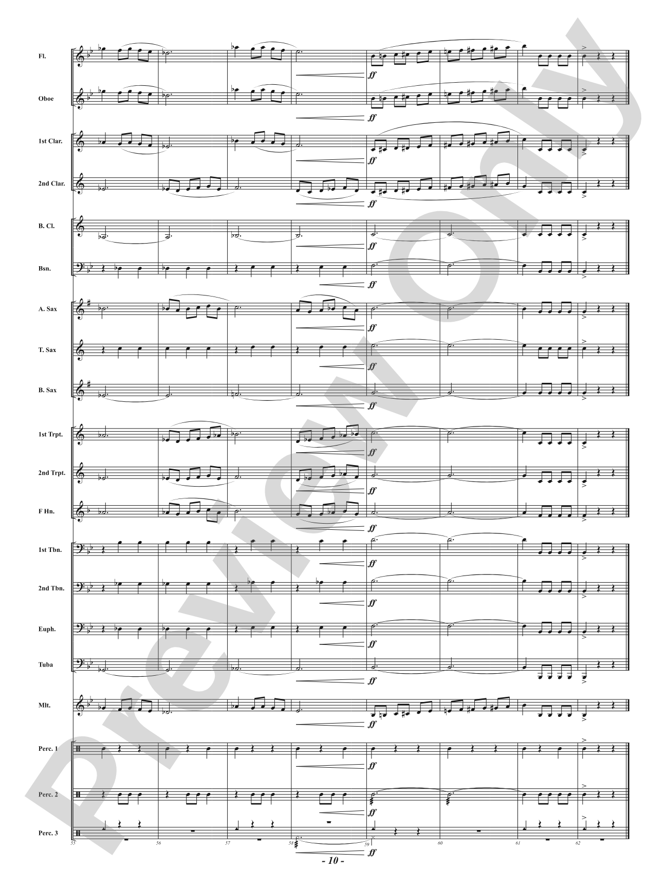 Chromatic Express: Concert Band Conductor Score & Parts