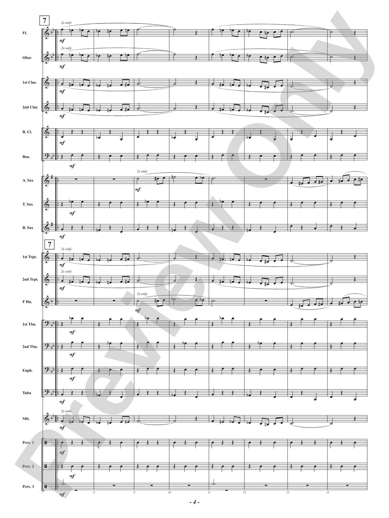 Chromatic Express: Concert Band Conductor Score & Parts