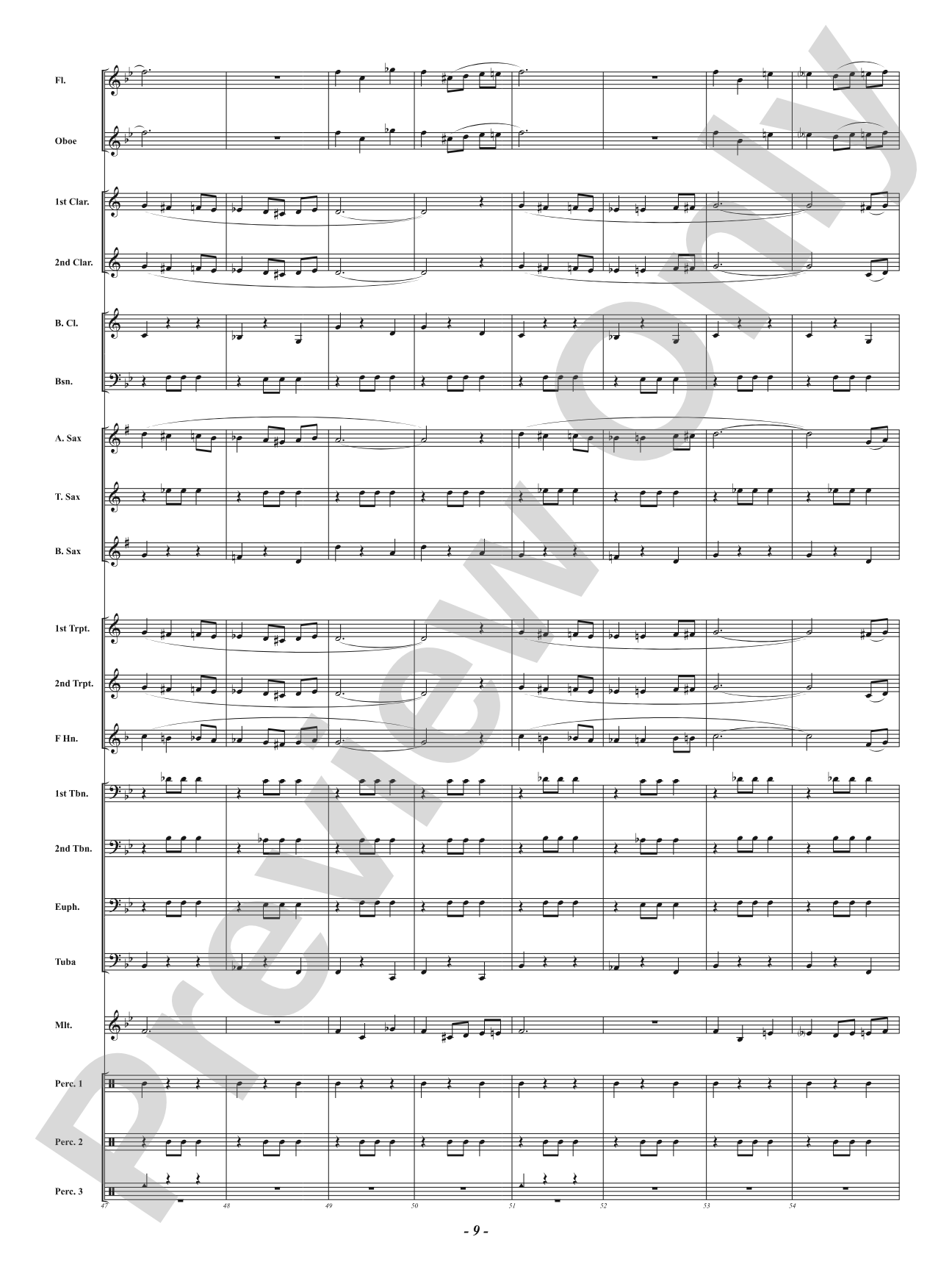 Chromatic Express: Concert Band Conductor Score & Parts
