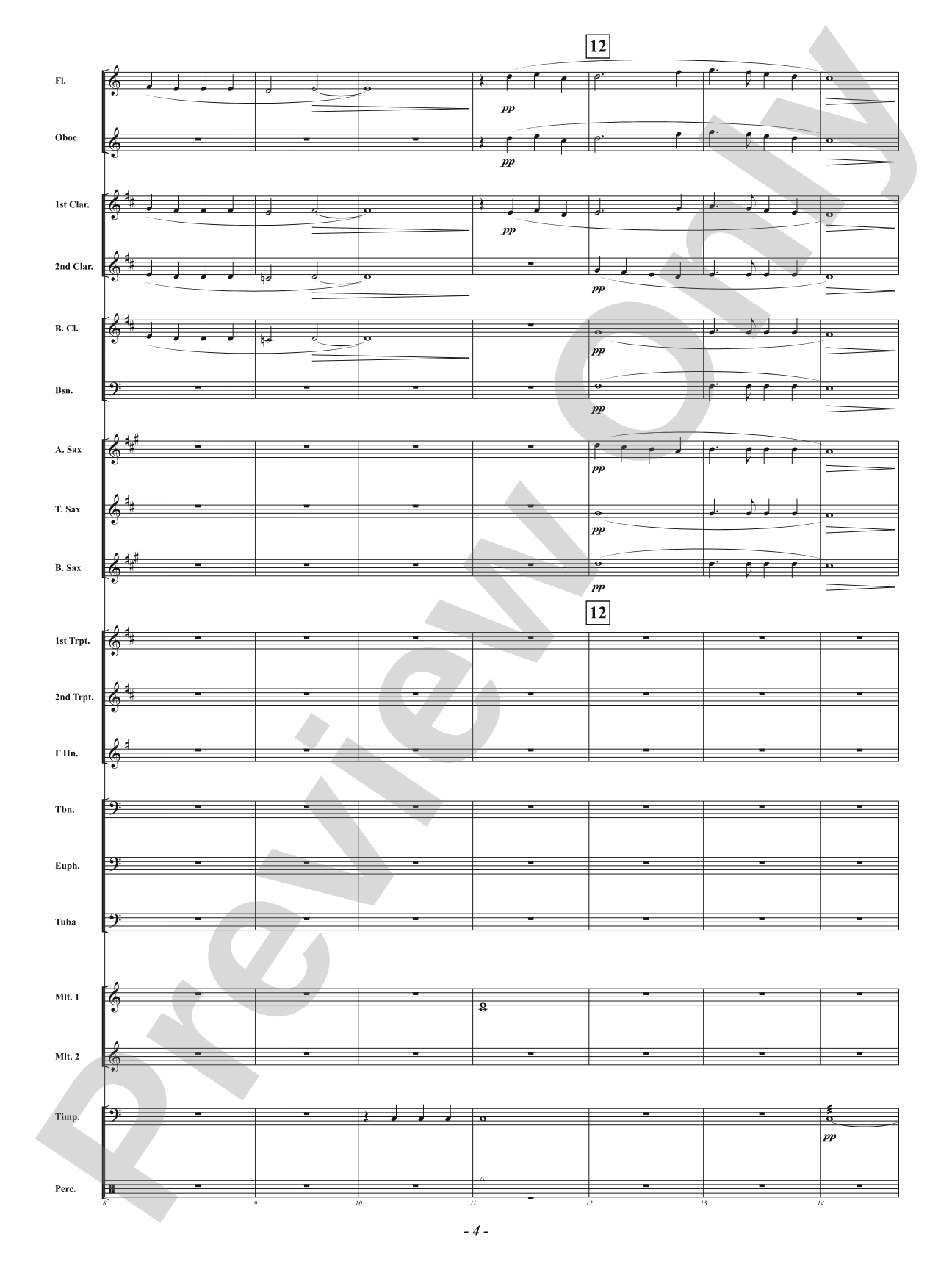 All Will Be Well: Concert Band Conductor Score & Parts