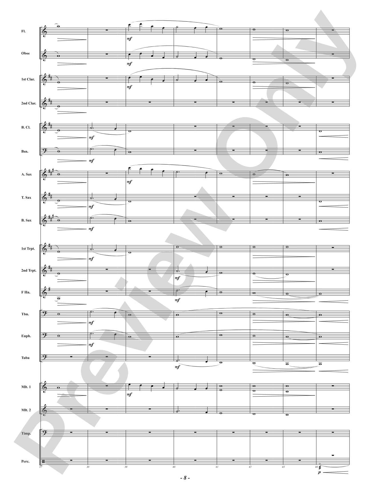 All Will Be Well: Concert Band Conductor Score & Parts