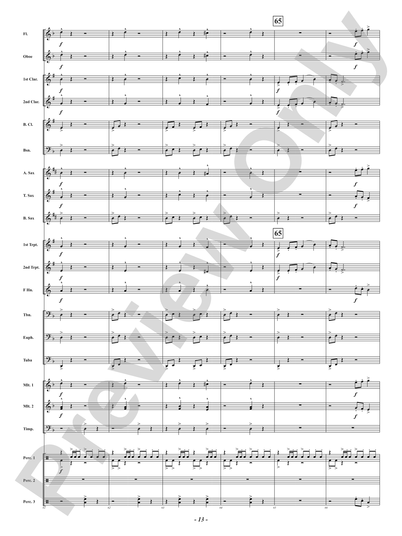 Dragonflight at Dawn: Concert Band Conductor Score & Parts