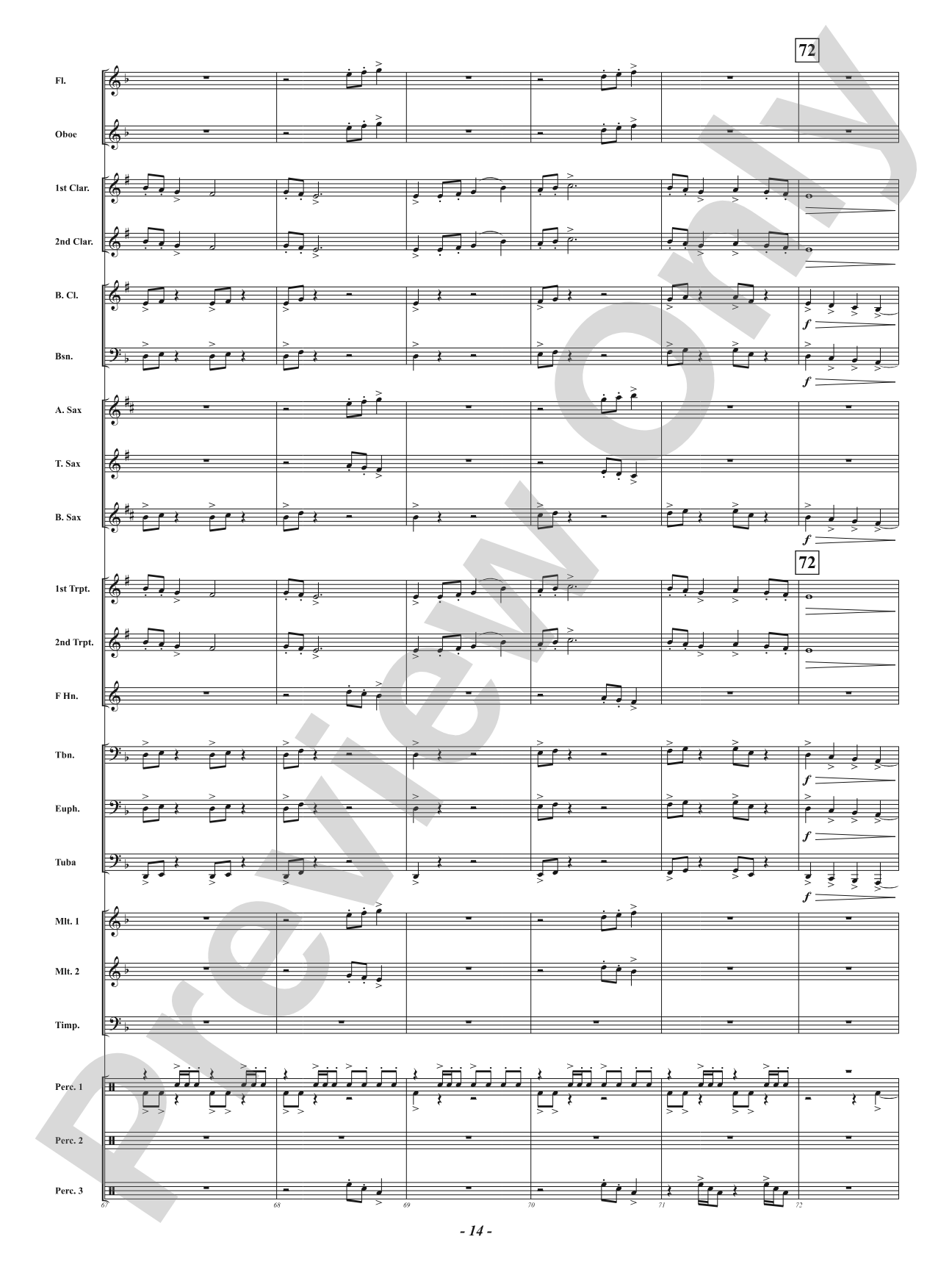 Dragonflight at Dawn: Concert Band Conductor Score & Parts