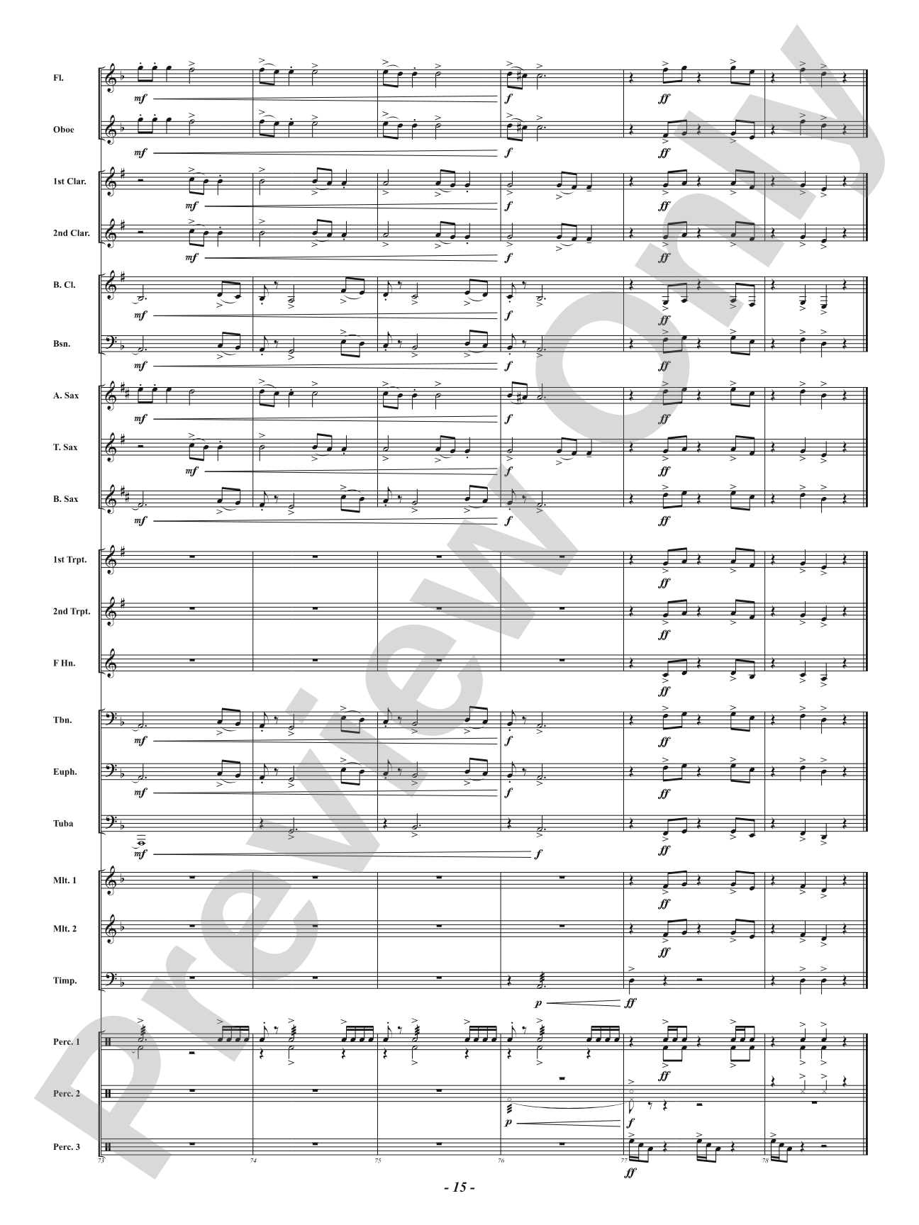 Dragonflight at Dawn: Concert Band Conductor Score & Parts
