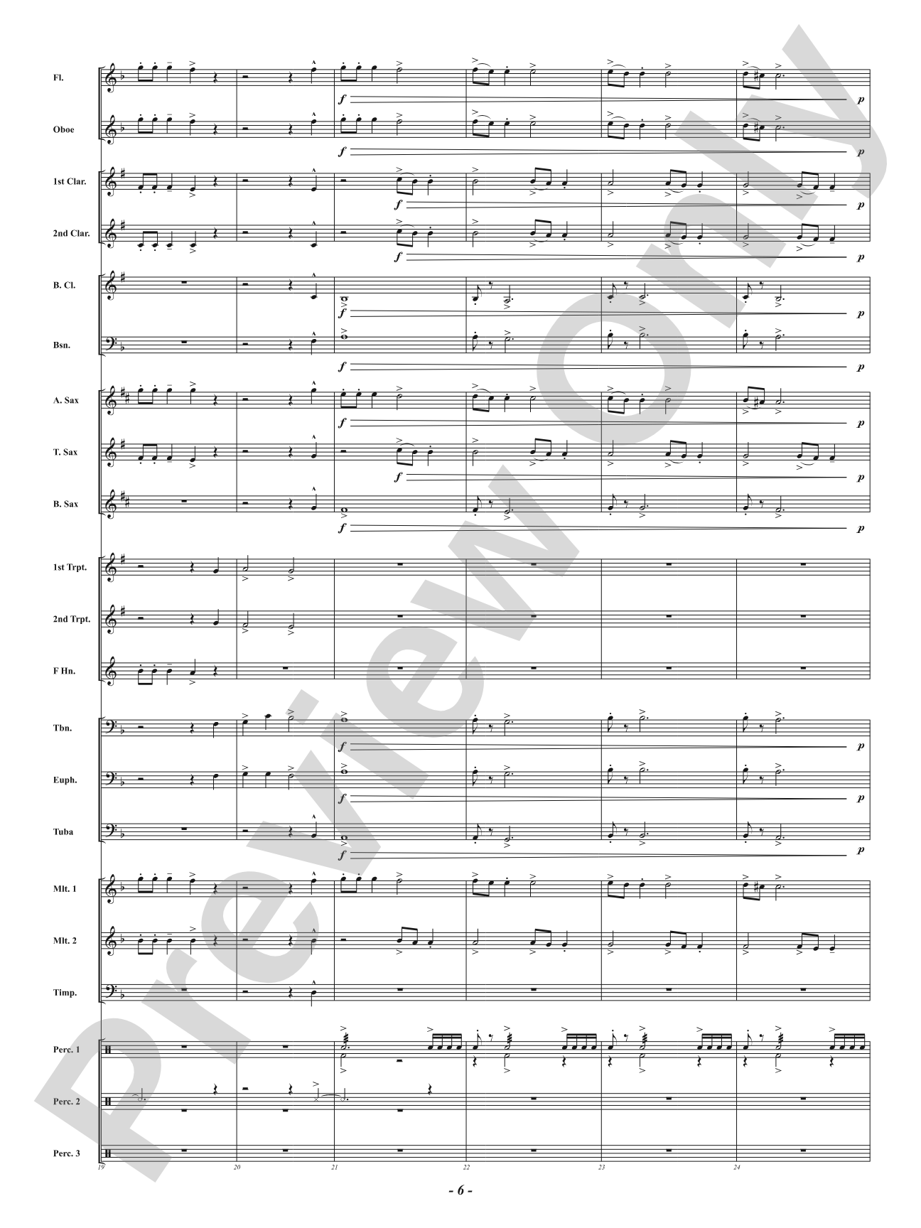 Dragonflight at Dawn: Concert Band Conductor Score & Parts